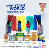 Magic Paints White Wash – Classic lime-based wall coating for smooth interior finish