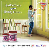 Magic Interior Emulsion Paint by Magic Paints – Smooth matte finish for Living Room Walls