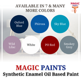 Ajooba Synthetic Enamel by Magic Paints – Glossy durable coating for metal and wood surfaces