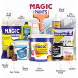 Ajooba Synthetic Enamel by Magic Paints – Glossy durable coating for metal and wood surfaces