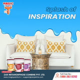 Magic Interior Emulsion Paint by Magic Paints – Smooth matte finish for Living Room Walls