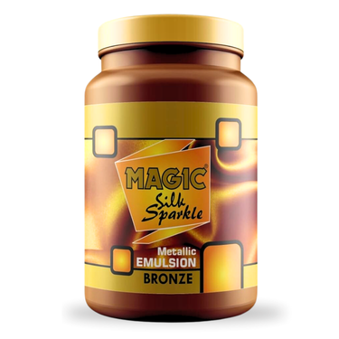 Magic Paints Silk Sparkle Metallic Paint – Shiny decorative finish for interior and exterior walls