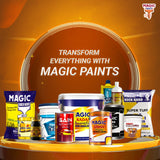Magic Paints Hammertone Finish – Durable textured coating for metal and wooden surfaces