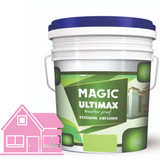 Exterior Emulsion Paint by Magic Paints – Durable protective finish in Light Beige shade