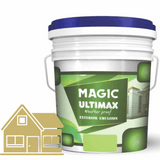 Exterior Emulsion Paint by Magic Paints – Durable protective finish in Light Beige shade