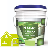 Exterior Emulsion Paint by Magic Paints – Durable protective finish in Light Beige shade