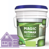 Exterior Emulsion Paint by Magic Paints – Durable protective finish in Light Beige shade