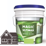 Exterior Emulsion Paint by Magic Paints – Durable protective finish in Light Beige shade
