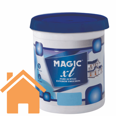 Exterior Emulsion Paint by Magic Paints – Durable protective finish in Light Beige shade