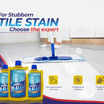 Tile Cleaner by Magic Paints β Powerful cleaning solution for Kitchen and Bathroom Tiles