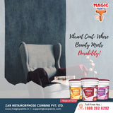 Interior Emulsion Paint by Magic Paints – Premium smooth finish for Hall Walls
