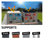 Magic Heat Guard Solar Reflective Roof Coating - Heat-Resistant & Summer Cooling Paint