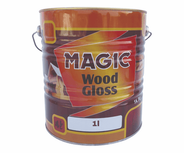 Magic Paints Wood Gloss 1KPU – Premium PU Finish for Wooden Surfaces