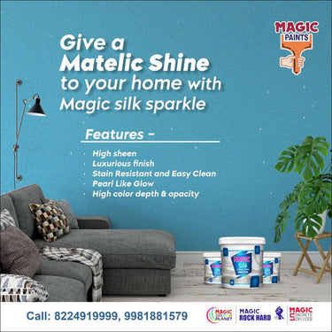 Ajooba Acrylic Distemper - Durable & Smooth Wall Finish
