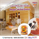 Magic Paints Wood Gloss 1KPU – Premium PU Finish for Wooden Surfaces