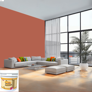 Ajooba Acrylic Distemper premium interior wall paint with excellent coverage, smooth matte finish, vibrant colors, easy application, and long-lasting durability for homes, offices, and commercial spaces.