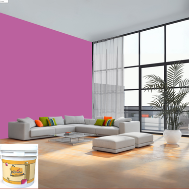 Ajooba Acrylic Distemper premium interior wall paint with excellent coverage, smooth matte finish, vibrant colors, easy application, and long-lasting durability for homes, offices, and commercial spaces.
