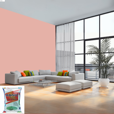 Magic Paints Acrylic Distemper premium interior wall paint offering excellent coverage, smooth matte finish, vibrant colors, easy application, and long-lasting durability for residential and commercial interiors.