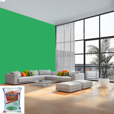 Magic Paints Acrylic Distemper premium interior wall paint offering excellent coverage, smooth matte finish, vibrant colors, easy application, and long-lasting durability for residential and commercial interiors.