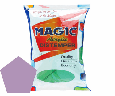 MAGIC PAINTS Acrylic Distemper Paint Smooth Matte Finish