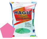 MAGIC PAINTS Acrylic Distemper Paint Smooth Matte Finish