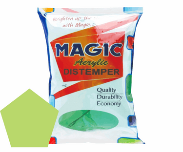 MAGIC PAINTS Acrylic Distemper Paint Smooth Matte Finish