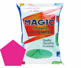 MAGIC PAINTS Acrylic Distemper Paint Smooth Matte Finish
