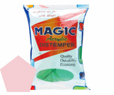 MAGIC PAINTS Acrylic Distemper Paint Smooth Matte Finish