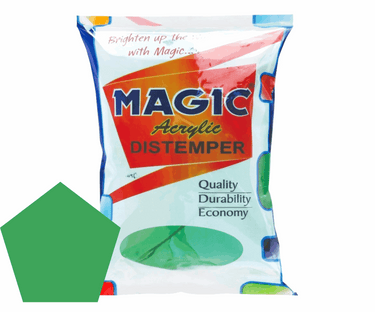 MAGIC PAINTS Acrylic Distemper Paint Smooth Matte Finish