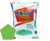 MAGIC PAINTS Acrylic Distemper Paint Smooth Matte Finish