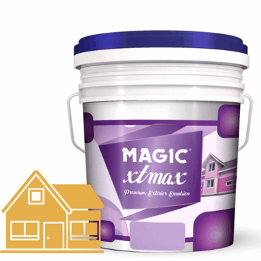Magic XT-MAX Hi-Performance Premium Exterior Emulsion – Superior Weather Protection & Long-Lasting Finish