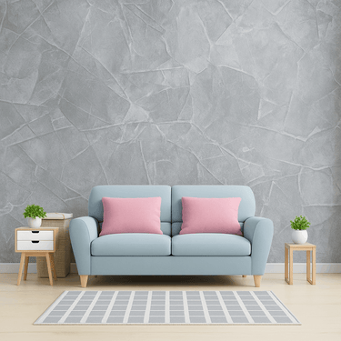 Marble Finish Stucco Wall Texture – Tile-Like Decorative Coating for Walls (3.0 - 5.0 ft²/kg )