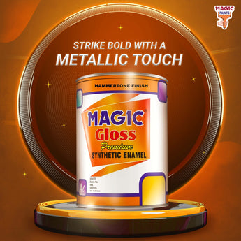 MAGIC PAINTS Hammertone Finish - Metallic Look & Texture Finish