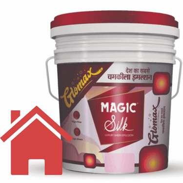 Magic Silk Glomax Hi-Sheen Luxury Interior Emulsion – Premium High-Gloss Finish