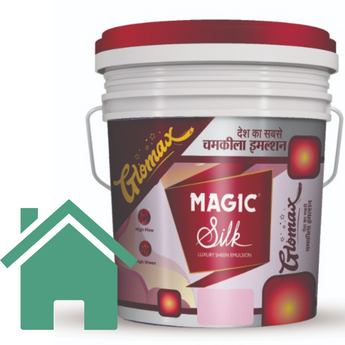 Magic Silk Glomax Hi-Sheen Luxury Interior Emulsion – Premium High-Gloss Finish