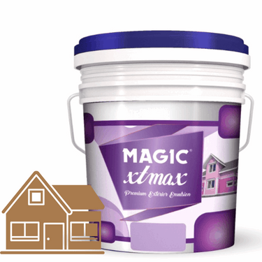 Magic XT-MAX Hi-Performance Premium Exterior Emulsion – Superior Weather Protection & Long-Lasting Finish