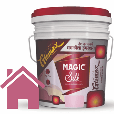 Magic Silk Glomax Hi-Sheen Luxury Interior Emulsion – Premium High-Gloss Finish