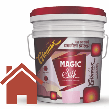 Magic Silk Glomax Hi-Sheen Luxury Interior Emulsion – Premium High-Gloss Finish
