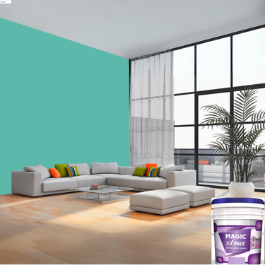 Magic Paints XT Max Premium Exterior Emulsion premium acrylic exterior wall paint offering excellent coverage, superior weather resistance, UV protection, water resistance, fade-resistant color retention, and a smooth, durable finish for residential and commercial buildings.