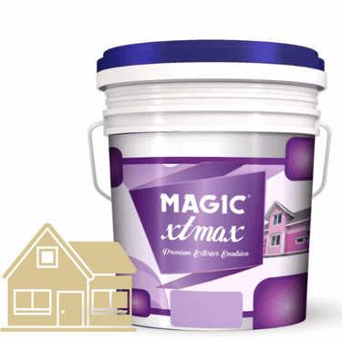 Magic XT-MAX Hi-Performance Premium Exterior Emulsion – Superior Weather Protection & Long-Lasting Finish