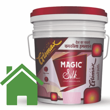 Magic Silk Glomax Hi-Sheen Luxury Interior Emulsion – Premium High-Gloss Finish