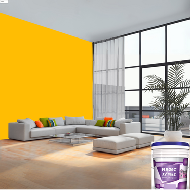 Magic Paints XT Max Premium Exterior Emulsion premium acrylic exterior wall paint offering excellent coverage, superior weather resistance, UV protection, water resistance, fade-resistant color retention, and a smooth, durable finish for residential and commercial buildings.