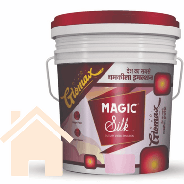 Magic Silk Glomax Hi-Sheen Luxury Interior Emulsion – Premium High-Gloss Finish