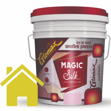 Magic Silk Glomax Hi-Sheen Luxury Interior Emulsion – Premium High-Gloss Finish