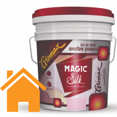 Magic Silk Glomax Hi-Sheen Luxury Interior Emulsion – Premium High-Gloss Finish