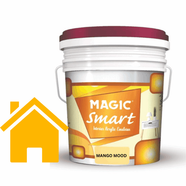 Magic Smart Interior Acrylic Emulsion – Smooth & Durable Wall Finish