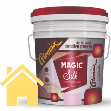 Magic Silk Glomax Hi-Sheen Luxury Interior Emulsion – Premium High-Gloss Finish