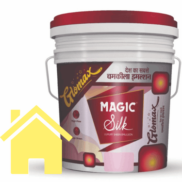 Magic Silk Glomax Hi-Sheen Luxury Interior Emulsion – Premium High-Gloss Finish