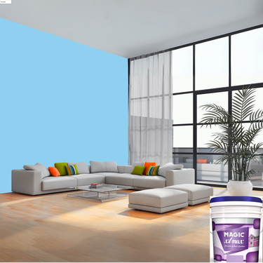 Magic Paints XT Max Premium Exterior Emulsion premium acrylic exterior wall paint offering excellent coverage, superior weather resistance, UV protection, water resistance, fade-resistant color retention, and a smooth, durable finish for residential and commercial buildings.