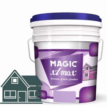 Magic XT-MAX Hi-Performance Premium Exterior Emulsion – Superior Weather Protection & Long-Lasting Finish